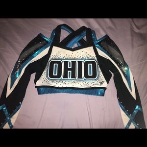 Competition cheer uniform